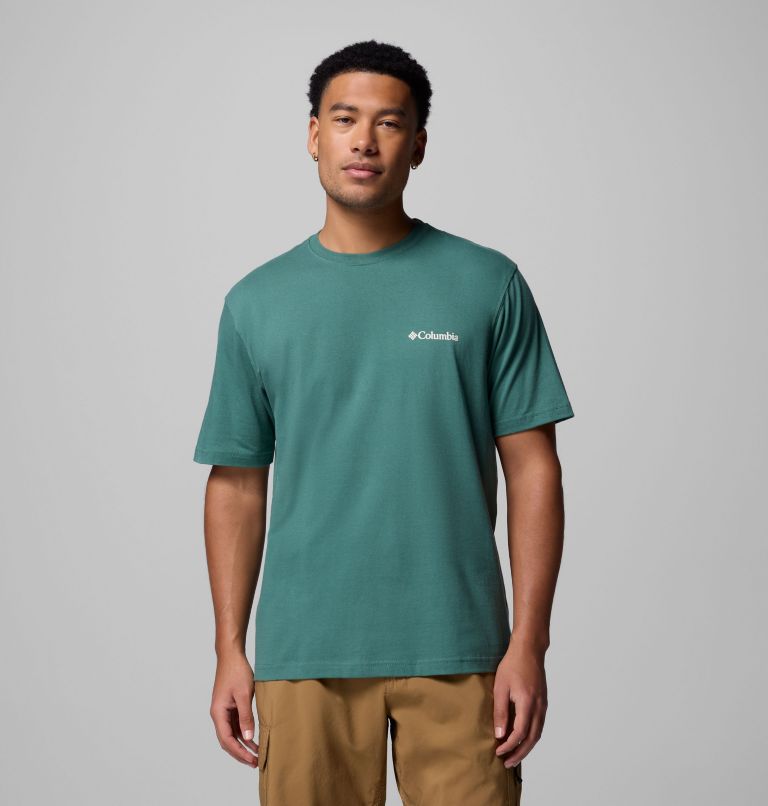 MENS INSPBRTOR CSC BR SS TEE | 345 | S, Color: THYME GREEN, image 2
