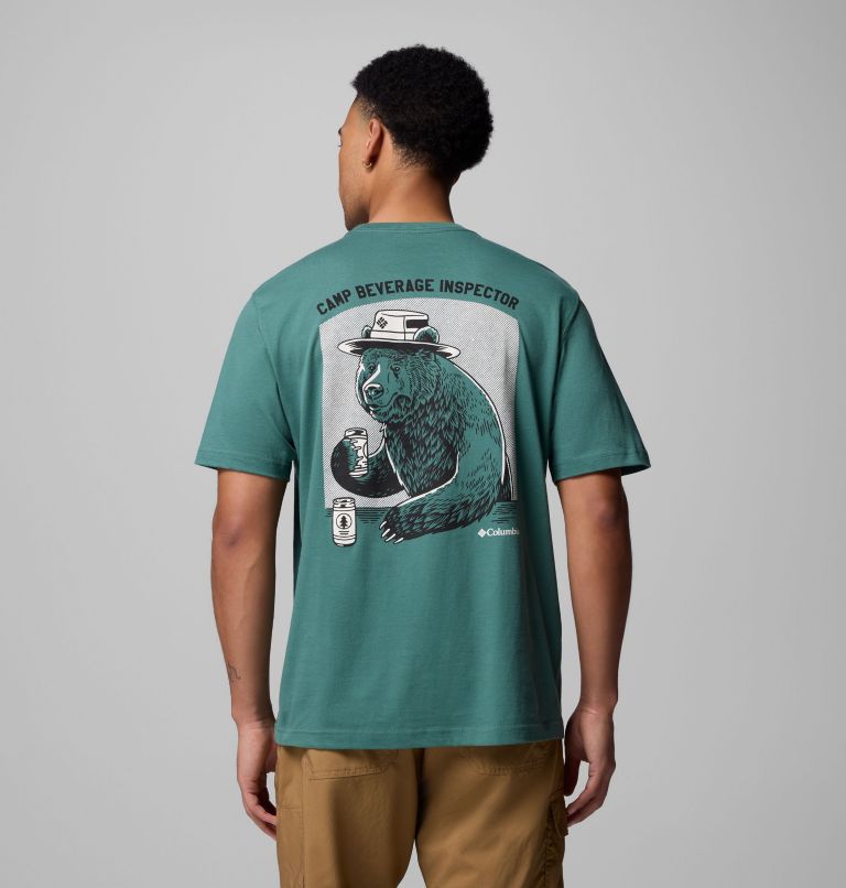 MENS INSPBRTOR CSC BR SS TEE | 345 | S, Color: THYME GREEN, image 1