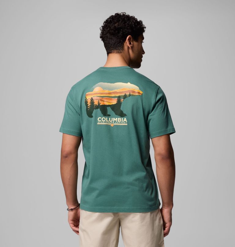 MENS KODAK CSC BR SS TEE | 345 | S, Color: THYME GREEN, image 1