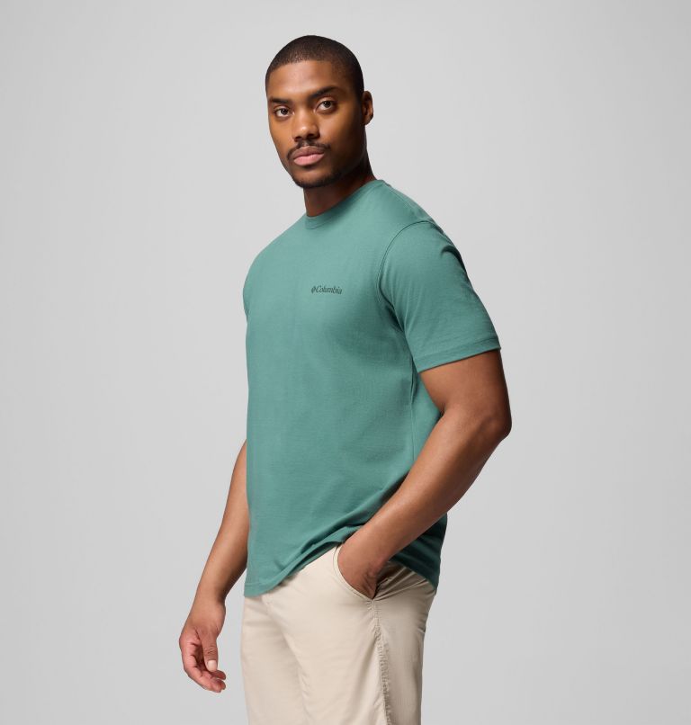 Men's Pawlie Graphic T-Shirt, Color: THYME GREEN, image 4