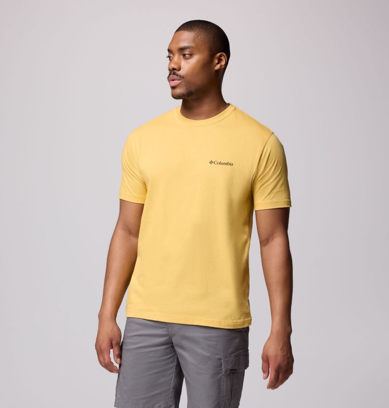 MENS PAWLIE CSC BR SS TEE | 701 | M, Color: MUSTARD, image 4