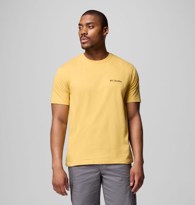 MENS PAWLIE CSC BR SS TEE | 701 | M, Color: MUSTARD, image 3