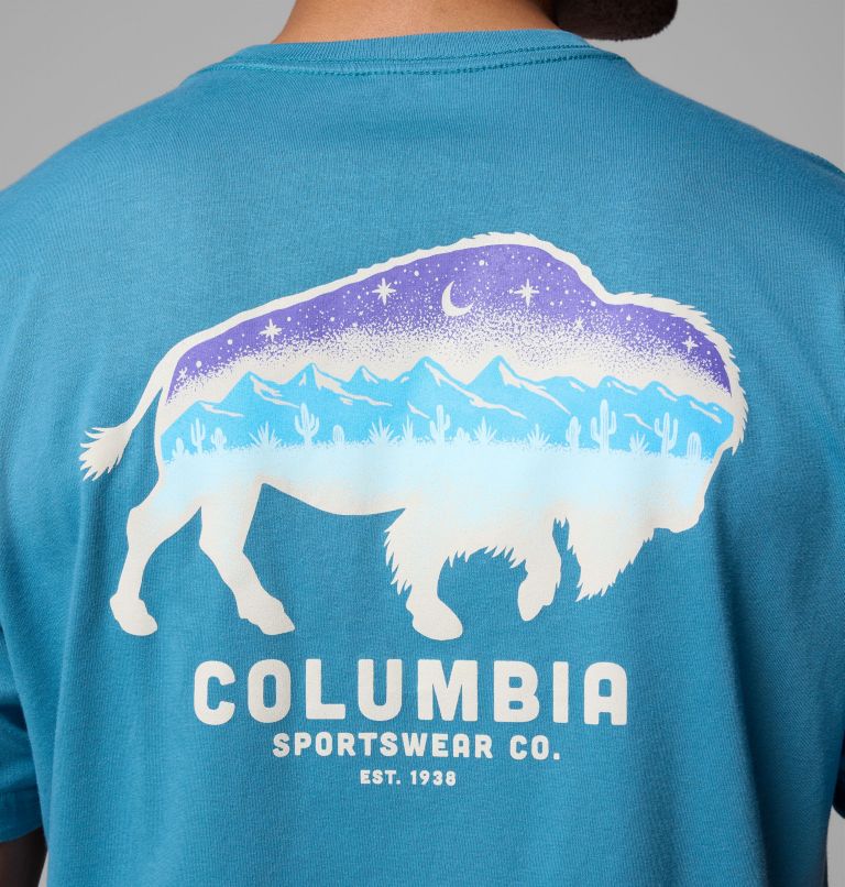 MENS REACHER CSC BR SS TEE | 402 | L, Color: CANYON BLUE, image 6