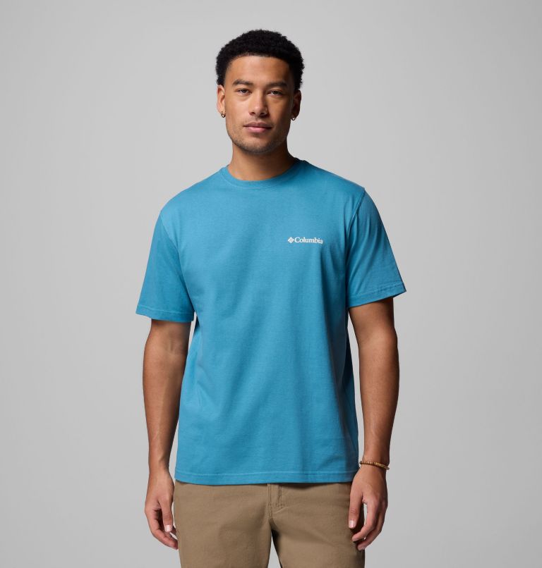 MENS REACHER CSC BR SS TEE | 402 | L, Color: CANYON BLUE, image 3