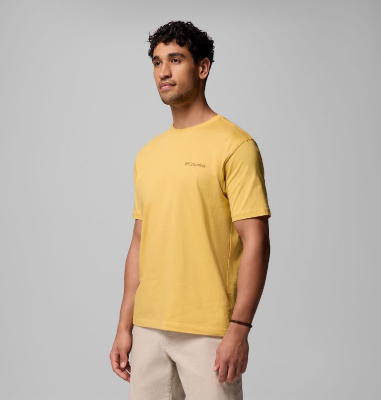 MENS TOOBER CSC BR SS TEE | 701 | L, Color: MUSTARD, image 4