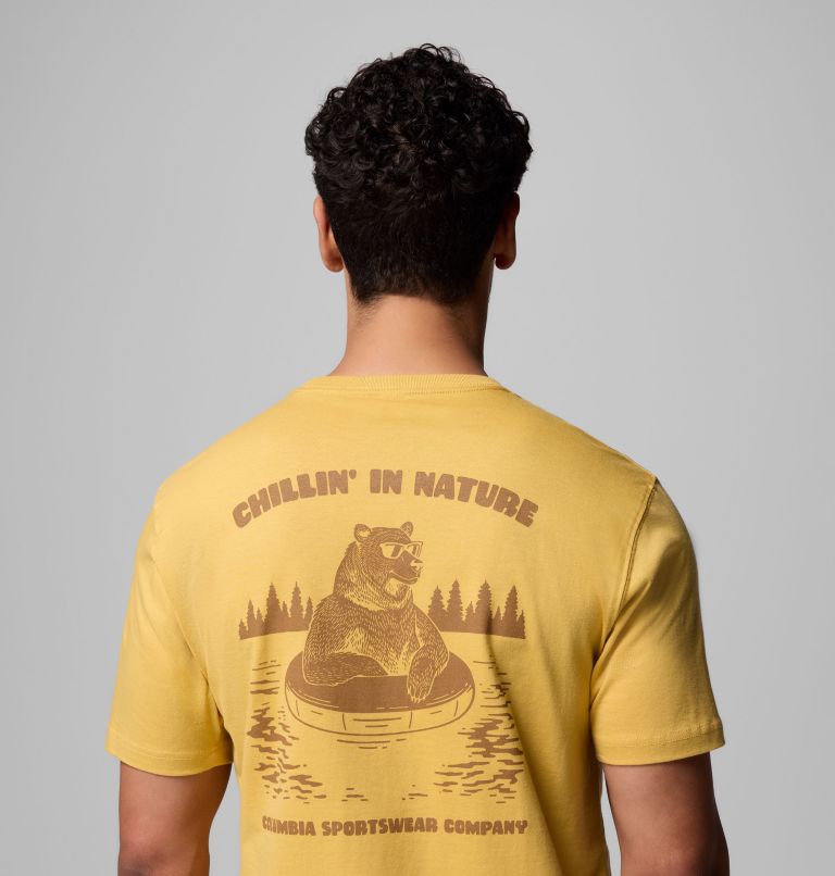 MENS TOOBER CSC BR SS TEE | 701 | L, Color: MUSTARD, image 6