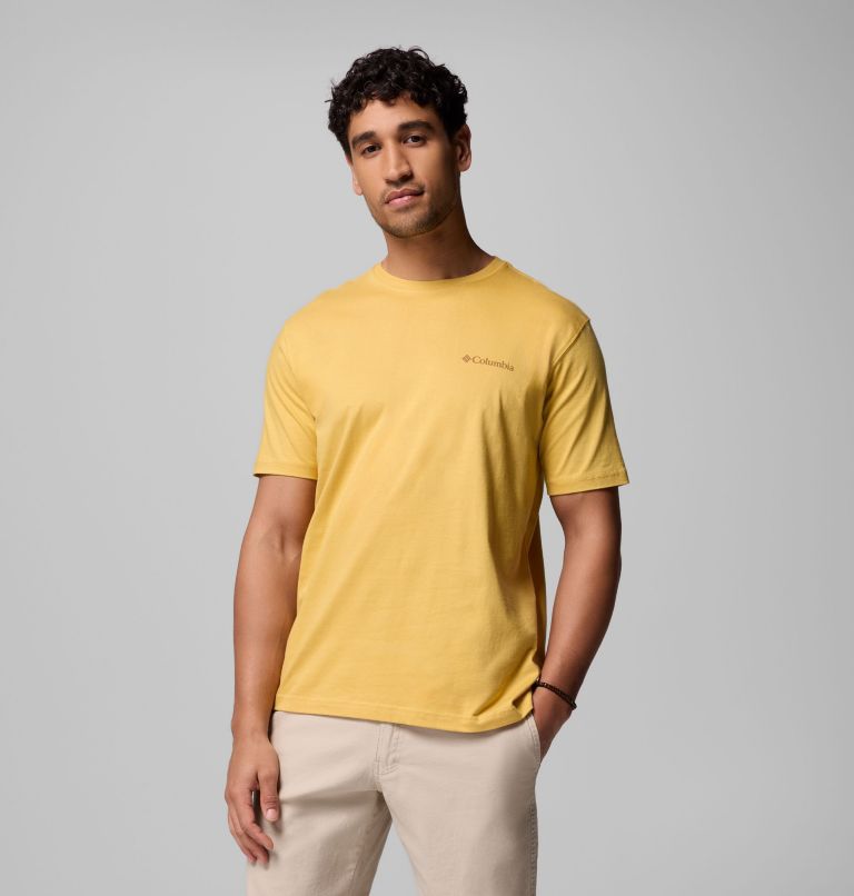 MENS TOOBER CSC BR SS TEE | 701 | L, Color: MUSTARD, image 3