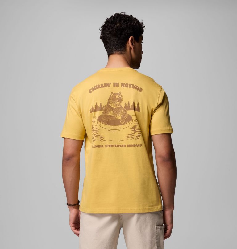 MENS TOOBER CSC BR SS TEE | 701 | L, Color: MUSTARD, image 1