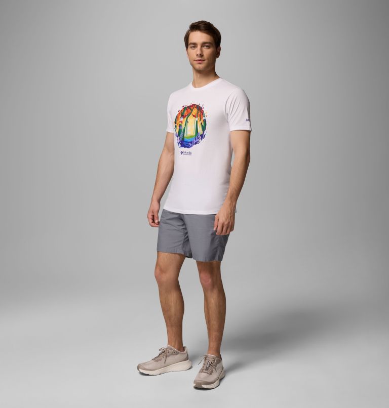 Men's Pride 25 Graphic T-Shirt, Color: WHITE, image 3