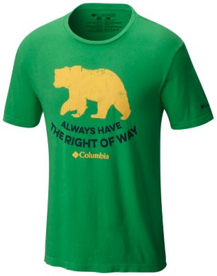 columbia bear t shirt