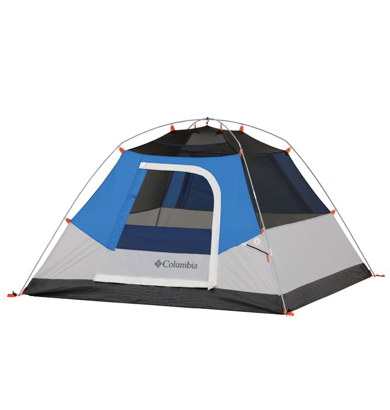 3-Person Dome Tent, Color: Azure Blue, image 1