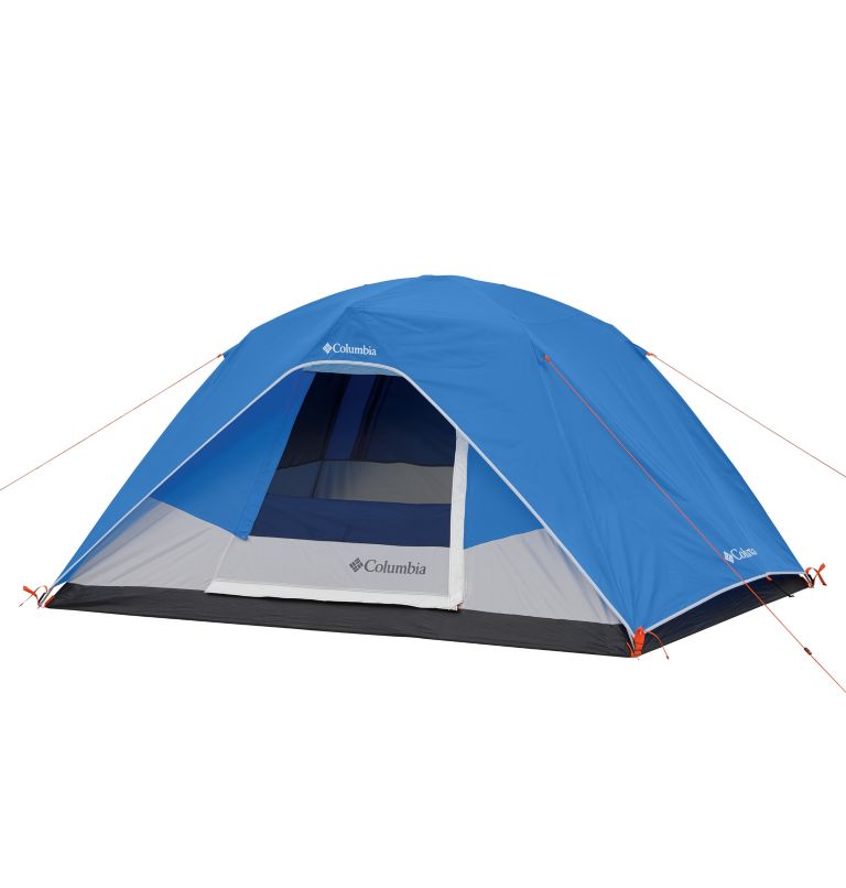 Thumbnail: 4-Person Dome Tent, Color: Azure Blue, image 2