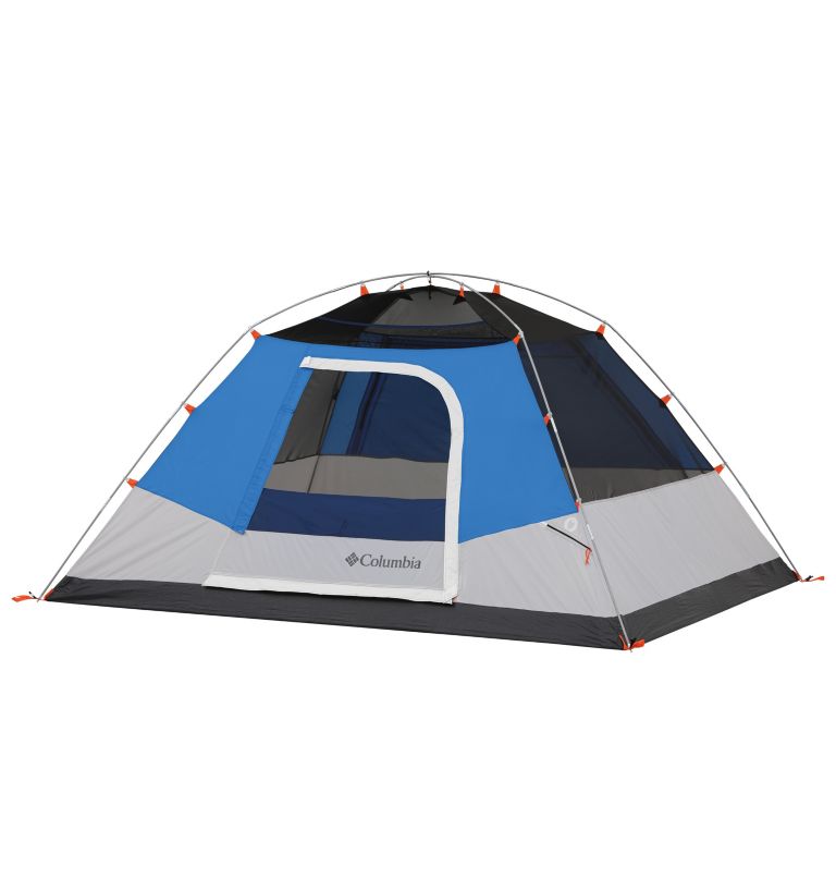 Thumbnail: 4-Person Dome Tent, Color: Azure Blue, image 1