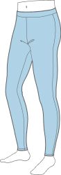 Women's Legs in Performance Fit Pants