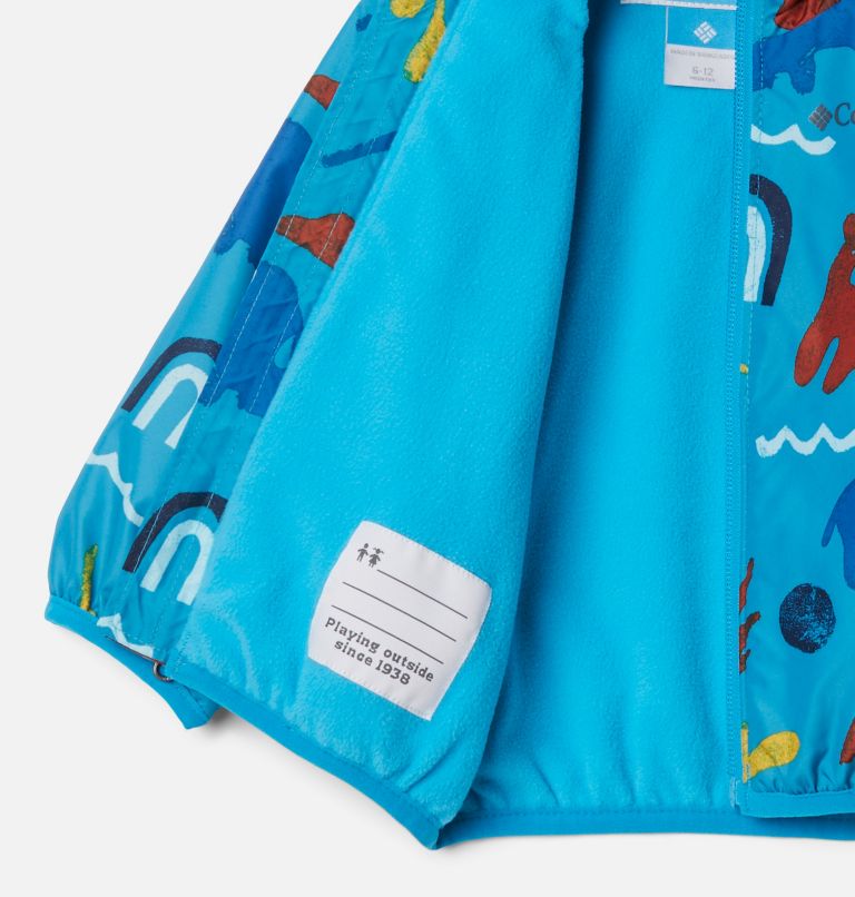 Coupe-vent Mini Pixel Grabber II pour bébé, Color: Ocean Blue Joyful Shapes, image 3