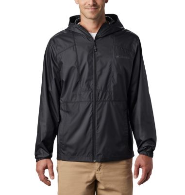 Men's Flashback Windbreaker M Flashback&trade; Windbreaker | 011 | L, Black, Black, front
