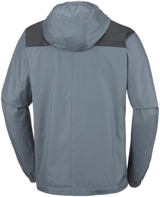 Men's Flashback Windbreaker Flashback&trade; Windbreaker | 023 | S, Graphite, Black, back