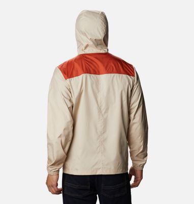 Men's Flashback Windbreaker M Flashback&trade; Windbreaker | 011 | L, Ancient Fossil, Dark Sienna, back