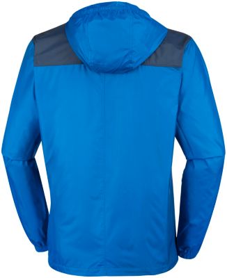 Men's Flashback Windbreaker Flashback&trade; Windbreaker | 023 | S, Super Blue, Collegiate Navy, back