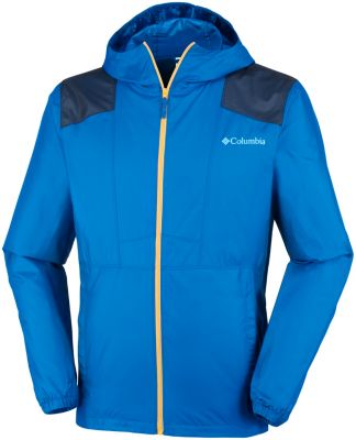 Men's Flashback Windbreaker Flashback&trade; Windbreaker | 023 | S, Super Blue, Collegiate Navy, front