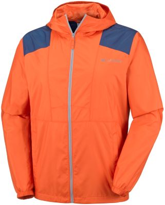 Men's Flashback Windbreaker Flashback&trade; Windbreaker | 023 | S, Heatwave, Carbon, front