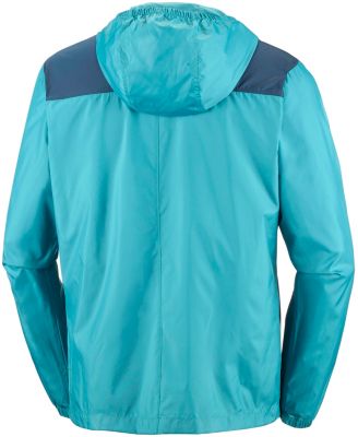 Men's Flashback Windbreaker Flashback&trade; Windbreaker | 023 | S, Teal, Zinc, back