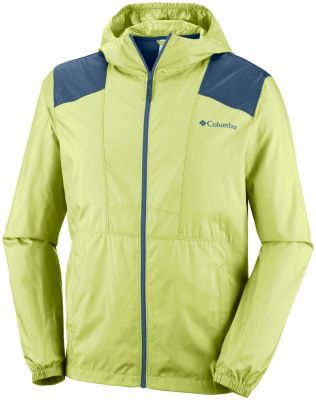 Men's Flashback Windbreaker Flashback&trade; Windbreaker | 023 | S, Voltage, Zinc, front