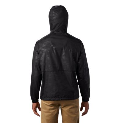 Giacca antivento Flash Forward&trade; da uomo Flash Forward&trade; Windbreaker Print | 327 | S, Black Technical Camo Deboss, back