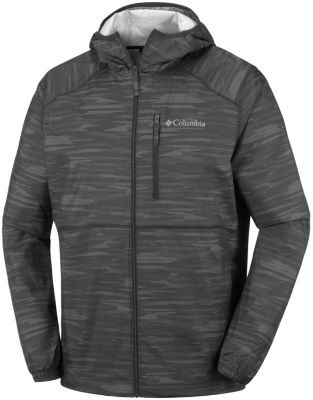 Men&rsquo;s Flash Forward&trade; Windbreaker Jacket Flash Forward&trade; Windbreaker Print | 452 | L, Black Print, front