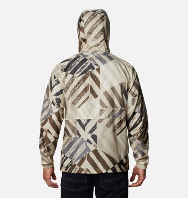 Men&rsquo;s Flash Forward&trade; Windbreaker Jacket Flash Forward&trade; Windbreaker Print | 327 | S, Ancient Fossil Blocks, back