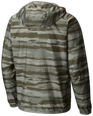 Men&rsquo;s Flash Forward&trade; Windbreaker Jacket Flash Forward&trade; Windbreaker Print | 452 | L, Cypress Stripe Print, back