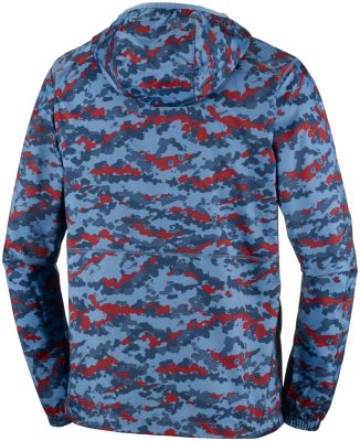Men&rsquo;s Flash Forward&trade; Windbreaker Jacket Flash Forward&trade; Windbreaker Print | 452 | L, Steel Camo, back
