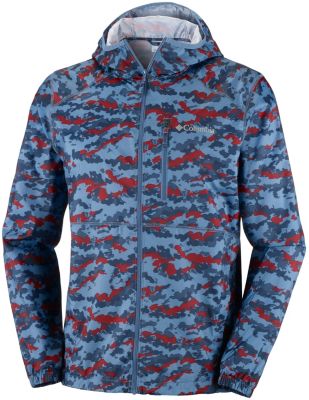 Men&rsquo;s Flash Forward&trade; Windbreaker Jacket Flash Forward&trade; Windbreaker Print | 452 | L, Steel Camo, front