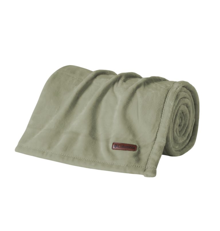 Columbia Plush Throw | 348 | O/S, Color: Safari, image 1