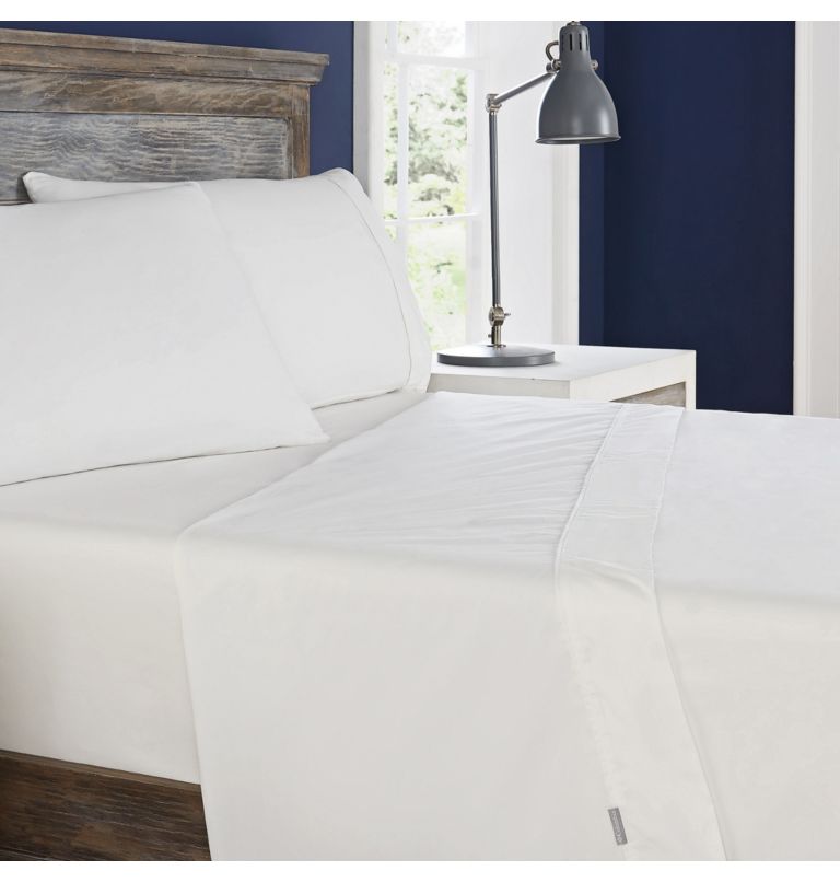 Thumbnail: Cooling Sheet Set-Queen | 100 | O/S, Color: White, image 2
