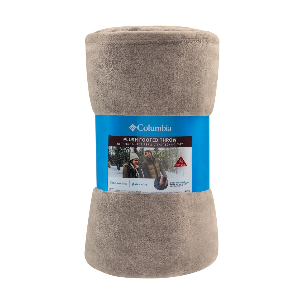 Plush Footed Throw Blanket 5