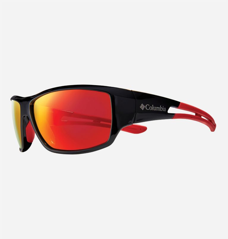 Utilizer Polarized Sunglasses, Color: Black/Red, image 2