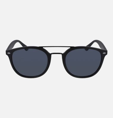 Columbia Flatlander Sunglasses, Matte Black - Smoke