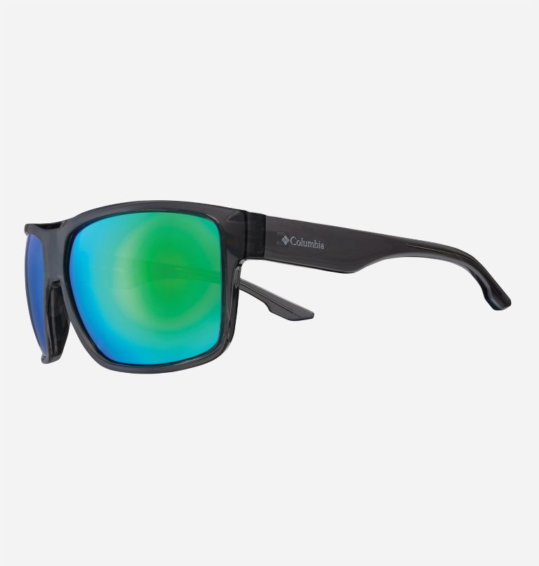 Fairbanks Polarized Sunglasses, Color: Grey/Green Mirror, image 2
