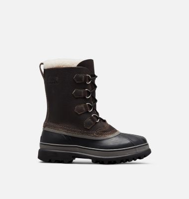 sorel black leather boots