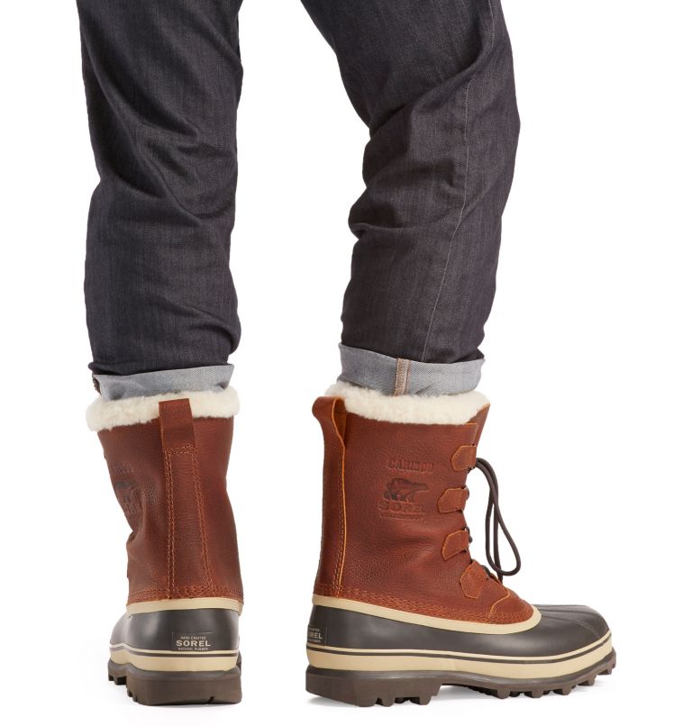 Men's Caribou Wool Boot, Color: Tobacco, image 8