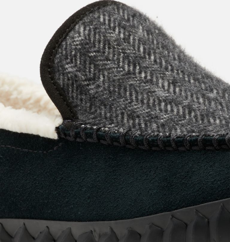 Men's Sorel Dude Moc Slipper, Color: Grill, Black, image 7