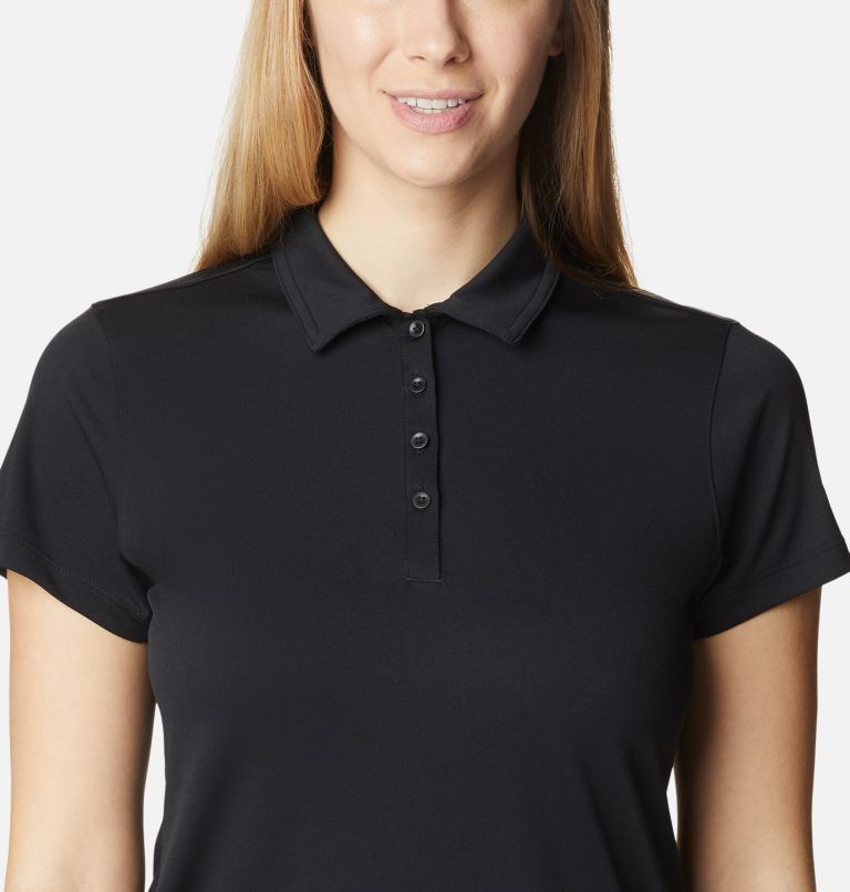 Women's Birdie Golf Polo, Color: Black, image 4
