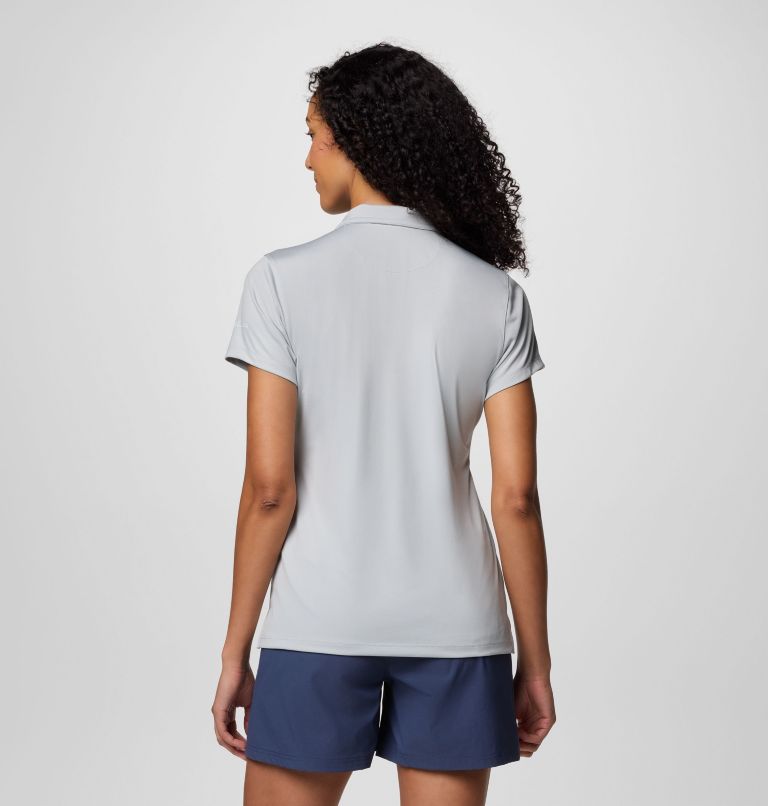Women's Birdie Golf Polo, Color: Cool Grey, image 2