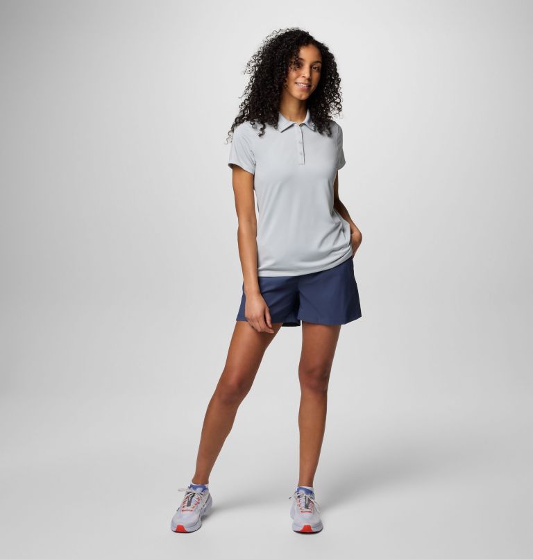Women's Birdie Golf Polo, Color: Cool Grey, image 6