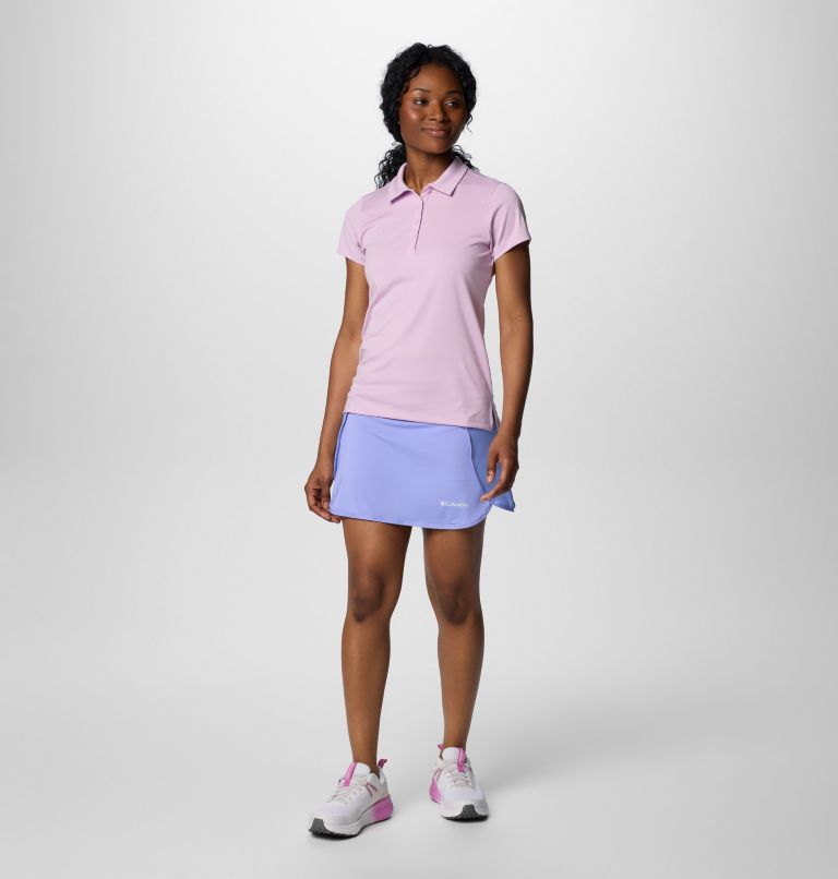 Women's Birdie Golf Polo, Color: Blossom Pink, image 3