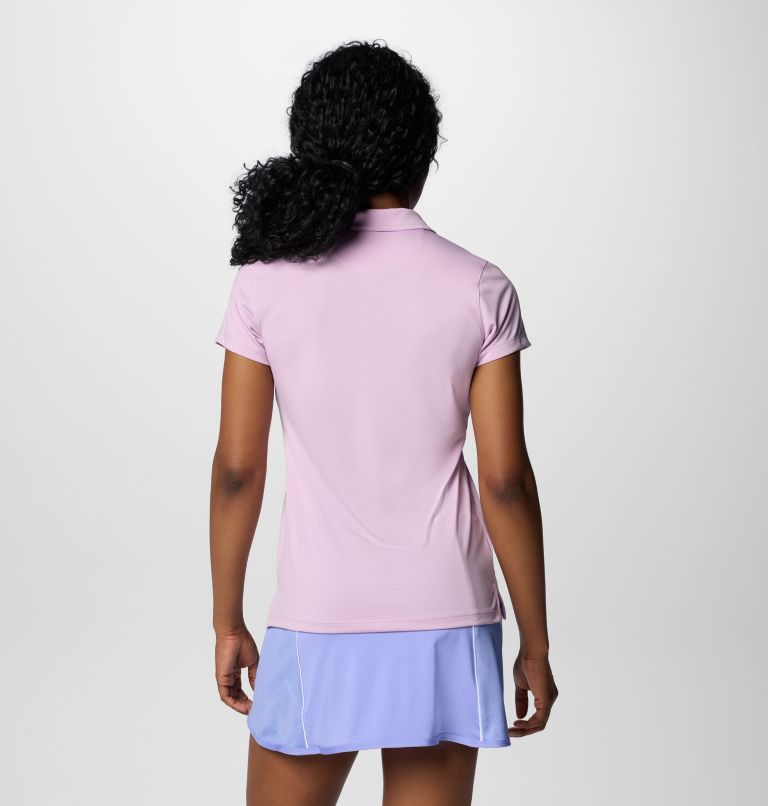 Women's Birdie Golf Polo, Color: Blossom Pink, image 2
