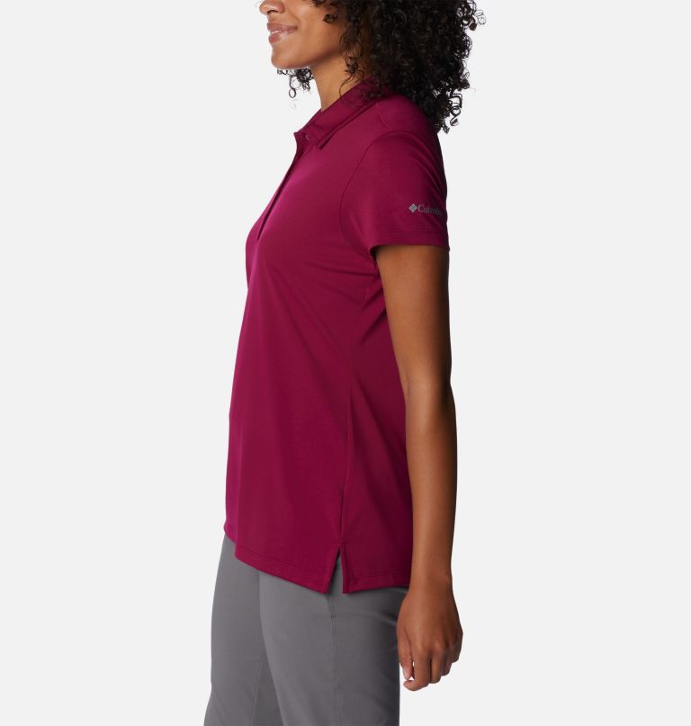Thumbnail: Women's Birdie Polo | 617 | S, Color: Red Onion, image 3