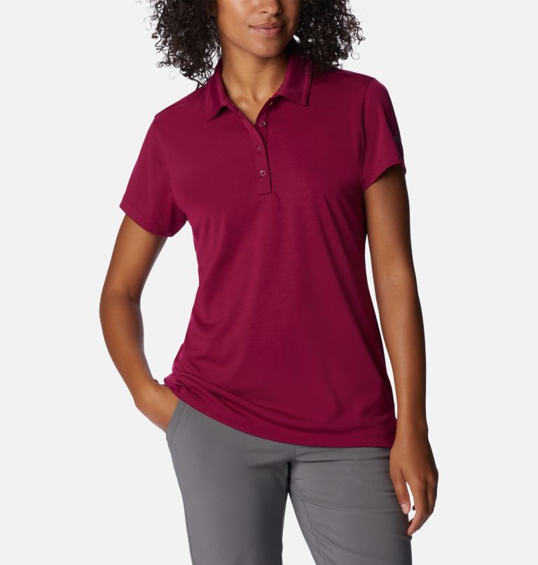 Women's Birdie Polo | 617 | S, Color: Red Onion, image 5
