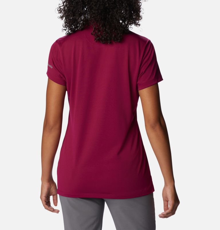 Thumbnail: Women's Birdie Polo | 617 | S, Color: Red Onion, image 2